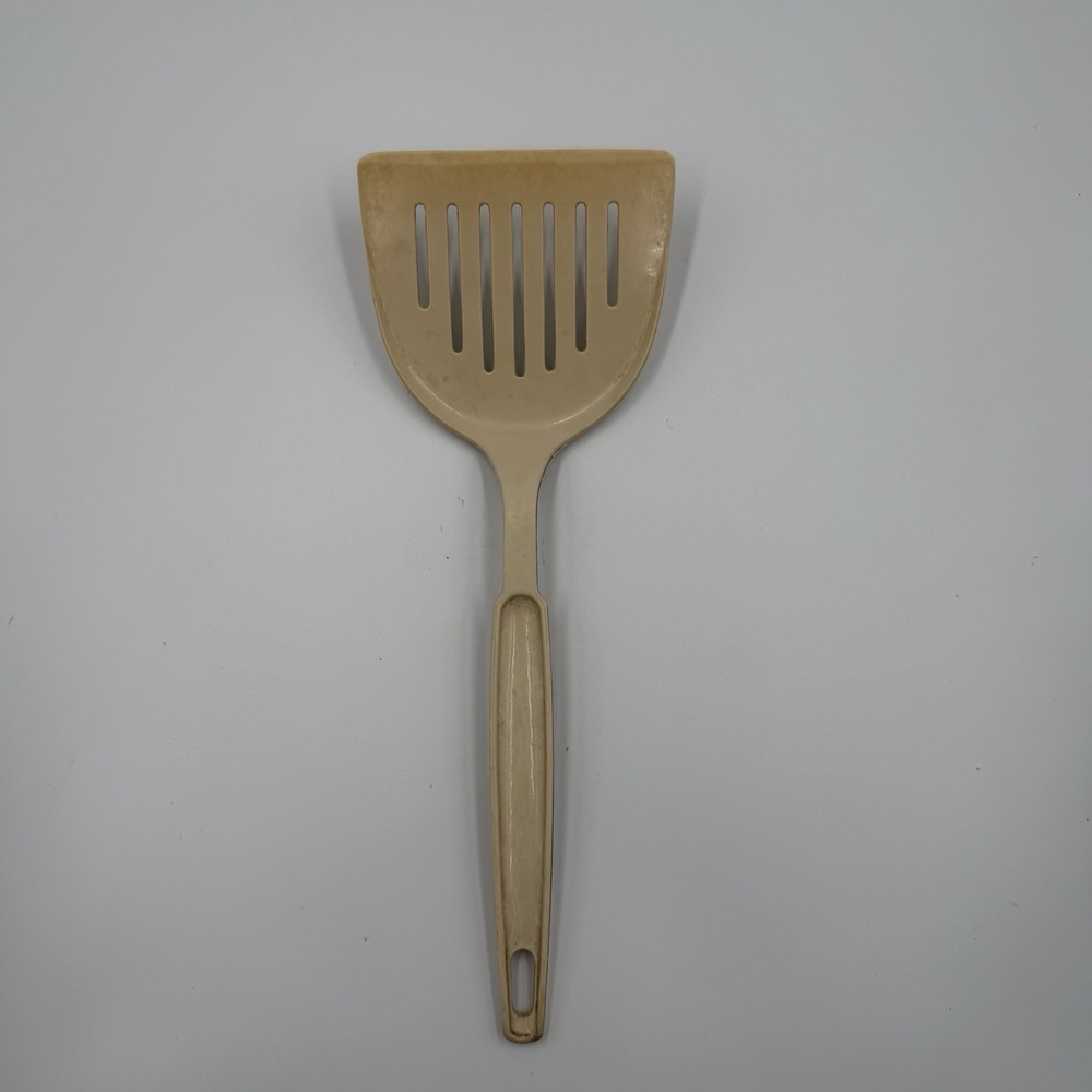 Vintage EKCO Slotted Spatula Turner  USA‎ Mid Century Kitchen Flipper